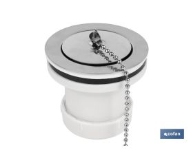 Válvula para Lavabo y Bidé | Medidas: 1 1/4 x 70 o 1 1/2 x 70| Fabricada en Polipropileno