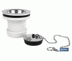 VÁLVULA LAVABO-BIDÉ 1 1/4 x 70 TAPÓN METÁLICO