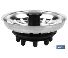 REJILLA FILTRO CESTA DESAGÜE TIPO ARAÑA Ø80 MM