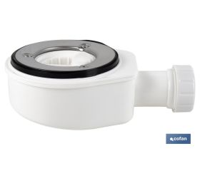 VÁLVULA SIFÓNICA DUCHA EXTRAPLANA CON SALIDA Ø32-40 SIN EMBELLECEDOR