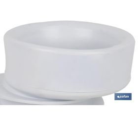 MANGUITO DE CONEXIÓN EXCÉNTRICO PARA INODORO Ø110 MM