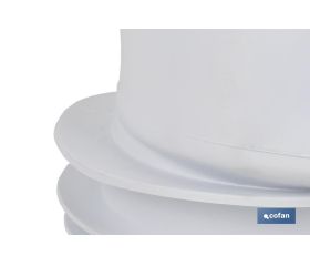 MANGUITO DE CONEXIÓN EXCÉNTRICO PARA INODORO Ø110 MM