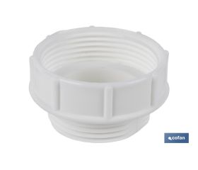 ADAPTADOR CONVERTIDOR 1 1/4 MACHO - 1 1/2 HEMBRA PARA TUBO FLEXIBLE