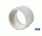 ADAPTADOR CONVERTIDOR 1 1/2 MACHO - 1 1/4 HEMBRA PARA TUBO FLEXIBLE