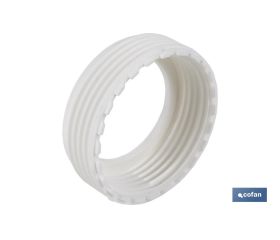 Reductor 1 1/2 macho - 1 1/4 hembra | Para aplicar a tubo flexible | Accesorio de Fontanería