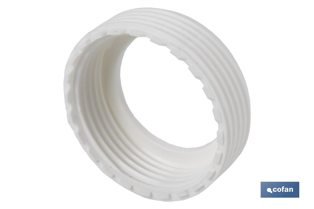 REDUCTOR 1 1/2 MACHO - 1 1/4 HEMBRA PARA TUBO FLEXIBLE