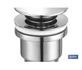 VÁLVULA CLICK-CLACK CON TAPÓN GRANDE Ø63 MM