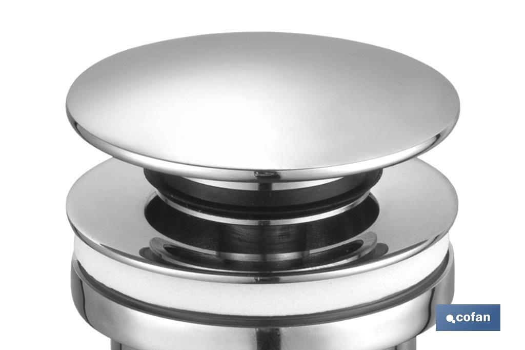 VÁLVULA CLICK-CLACK CON TAPÓN GRANDE Ø63 MM