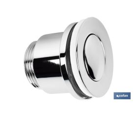 VÁLVULA CLICK-CLACK TAPÓN PEQUEÑO Ø37 MM