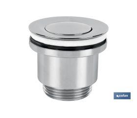 VÁLVULA CLICK-CLACK TAPÓN PEQUEÑO Ø37 MM