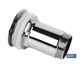 VÁLVULA CLICK-CLACK LARGA TAPÓN GRANDE Ø66 MM