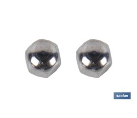 SET 2 PCS TORNILLOS VERTICALES FIJACIÓN INODORO 5 X 75