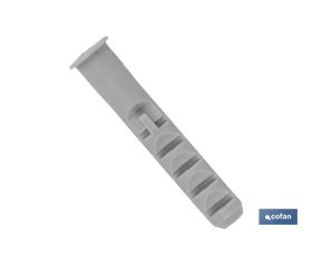 CONJUNTO TORNILLOS FIJACIÓN INODORO Y SOPORTE NYLON HORIZONTAL