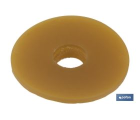Goma Con Cuello | Medidas: Ø19,2 x Ø67 x 3,5 mm | Para Cierre del Descargador | Cisterna Baja