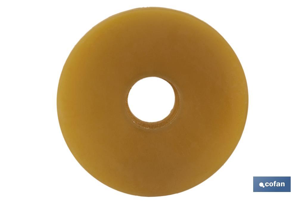 GOMA Ø19,2 x Ø67 x 3,5 MM CIERRE CON CUELLO PARA DESCARGADOR CISTERNA BAJA