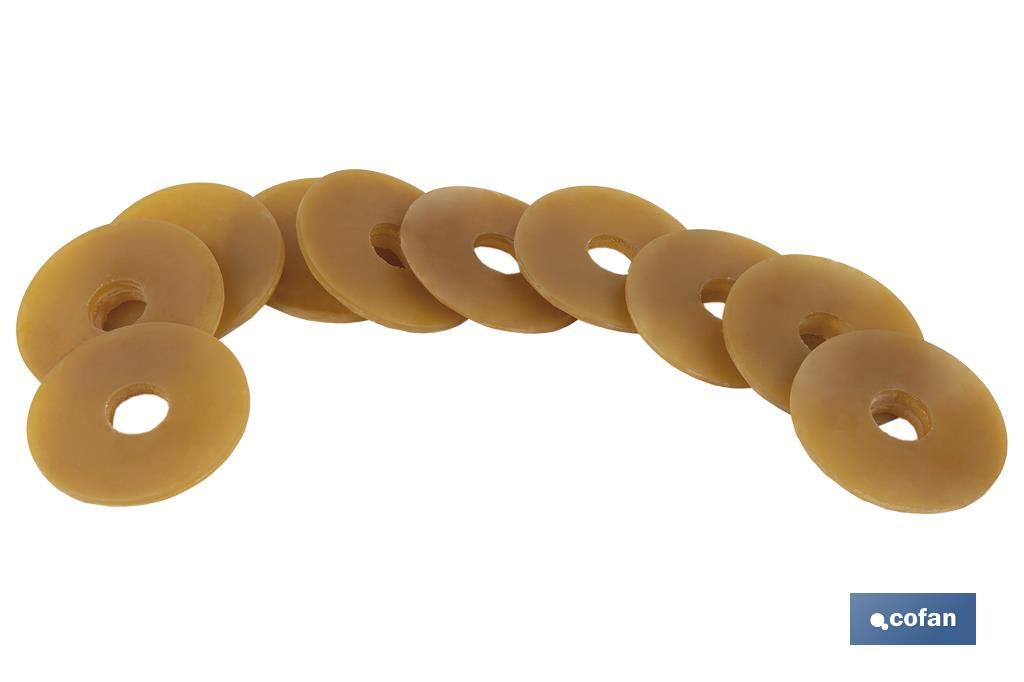 GOMA Ø17,2 x Ø65 x 3 MM CIERRE DESCARGADOR TUBO ESTRECHO