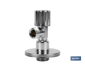 VÁLVULA DE ESCUADRA 1/2 x 3/8 MODELO PISTÓN