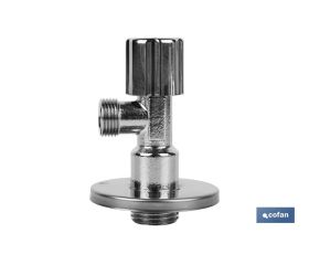 VÁLVULA DE ESCUADRA 1/2 x 3/8 MODELO PISTÓN