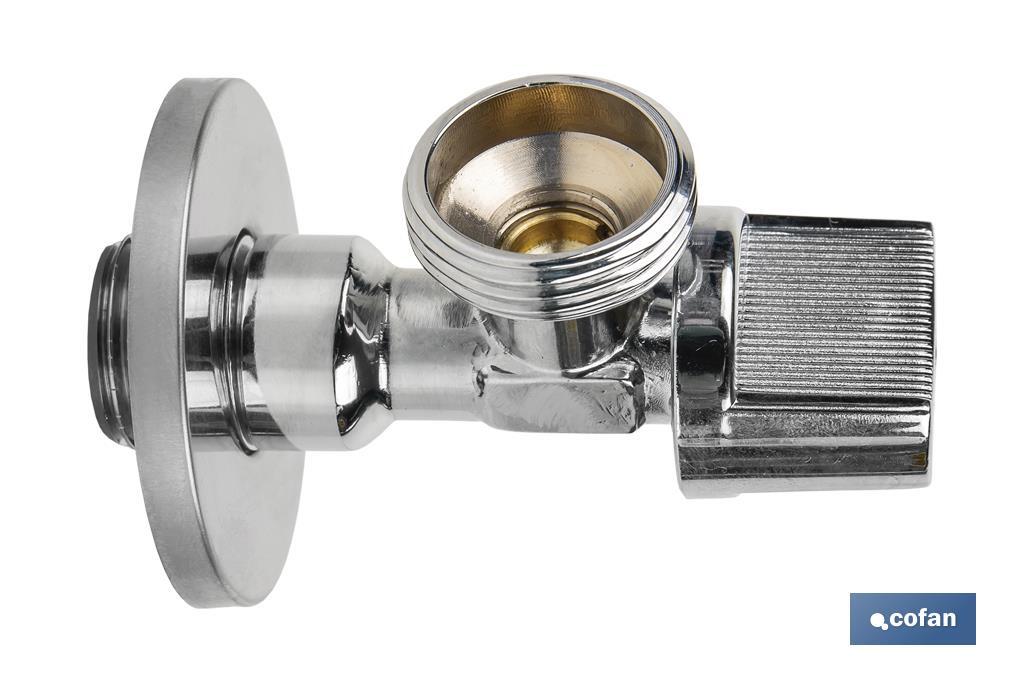 VÁLVULA DE ESCUADRA 1/2 x 3/4 ANTI CAL LAVADORA