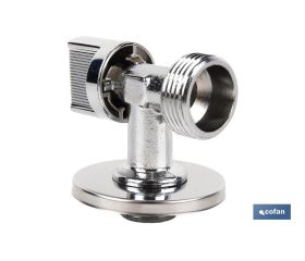 VÁLVULA DE ESCUADRA 1/2 x 3/4 VERTICAL ANTI CAL LAVADORA