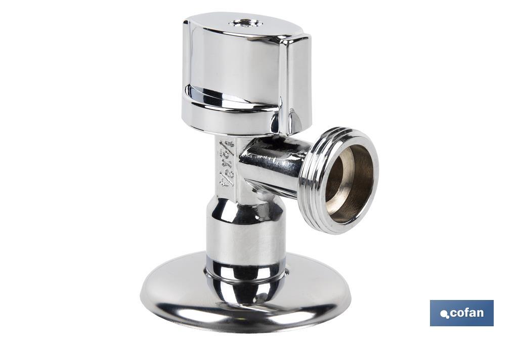 VÁLVULA DE ESCUADRA 1/2 X 3/4 VOLANTE GRANDE