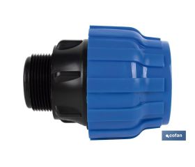ENLACE ROSCA MACHO PP PN16 50 X 2
