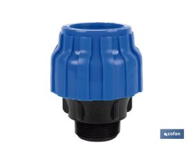 ENLACE ROSCA MACHO PP PN16 50 X 2