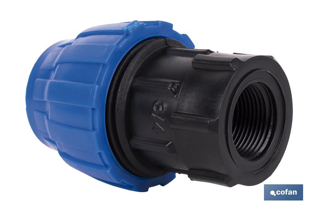 ENLACE ROSCA HEMBRA PP PN16 20 X 1/2