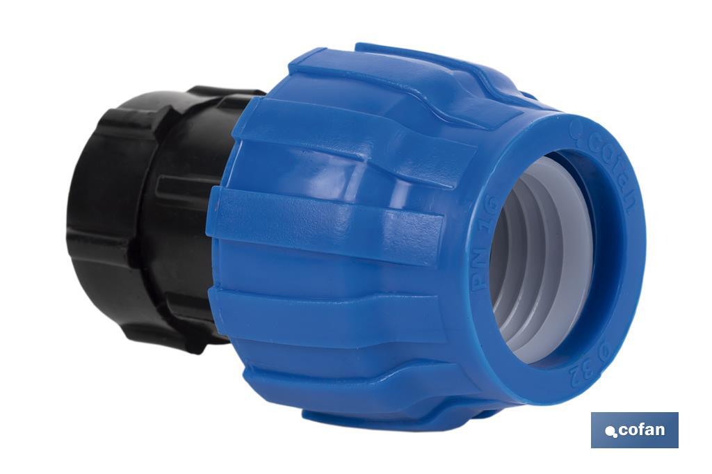 ENLACE ROSCA HEMBRA PP PN16 20 X 1/2