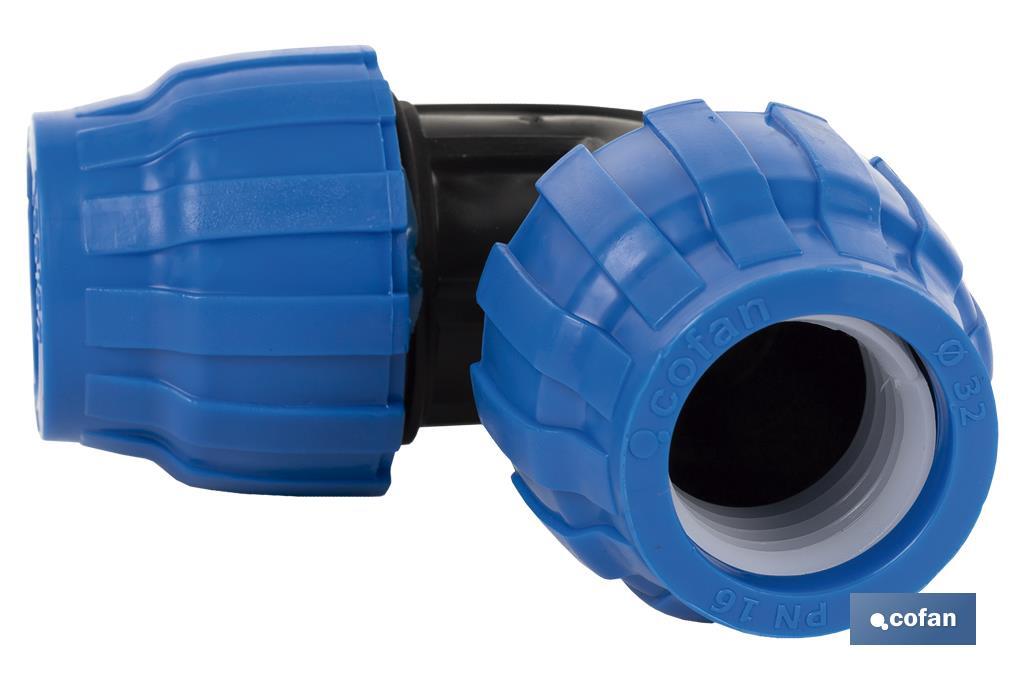 CODO 90° PP PN16 20 X 20