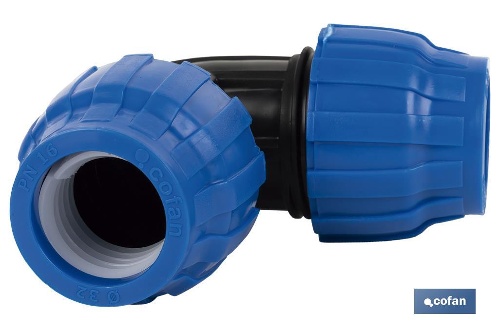 CODO 90° PP PN16 20 X 20