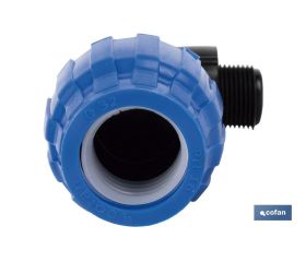 CODO 90° ROSCA MACHO PP PN16 32 X 3/4