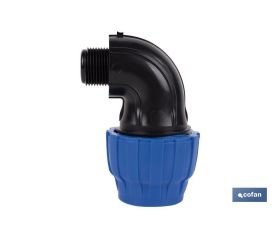 CODO 90° ROSCA MACHO PP PN16 32 X 3/4