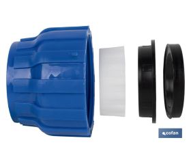 TE 90° REDUCIDA PP PN16 63 X 40 X 63