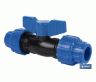 VÁLVULA DE BOLA PP PN16 20 X 20