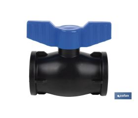 VÁLVULA DE BOLA ROSCA H-H PP PN16 1 1/4 X 1 1/4 VENTA UNITARIA