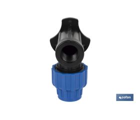 CODO 90° GRIFO ROSCA HEMBRA PP PN16 25 X 1/2