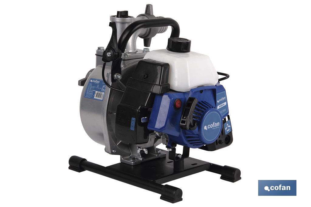 MOTOBOMBA GASOLINA 40,2 CC ENTRADA Y SALIDA 1,5 MODELO NEVADA