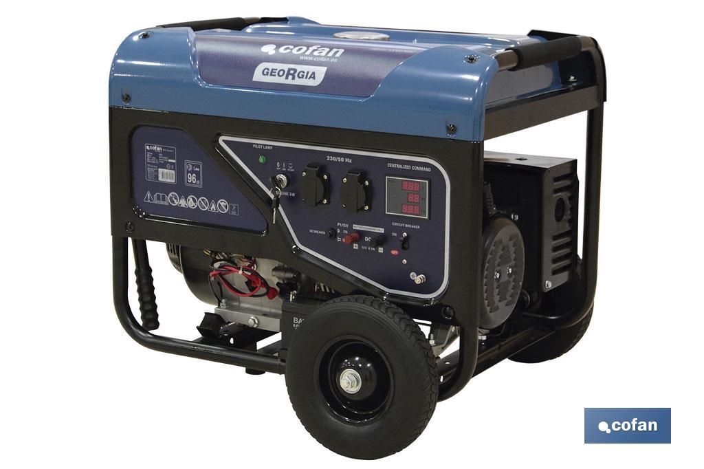 GENERADOR 389CC 5,5 KV 2 SALIDAS AC 1 DC MODELO GEORGIA