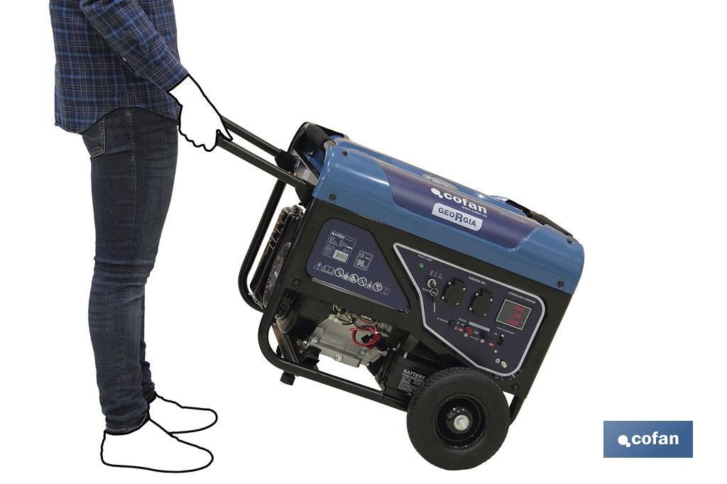 GENERADOR 389CC 5,5 KV 2 SALIDAS AC 1 DC MODELO GEORGIA