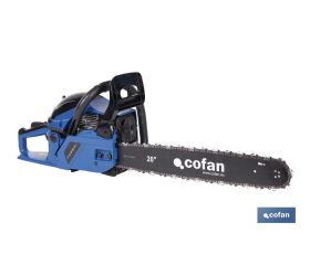 MOTOSIERRA MODELO MANITOBA 53 CC CADENA 3/8 ESPADA 20