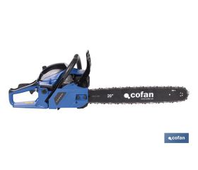 MOTOSIERRA MODELO MANITOBA 53 CC CADENA 3/8 ESPADA 20