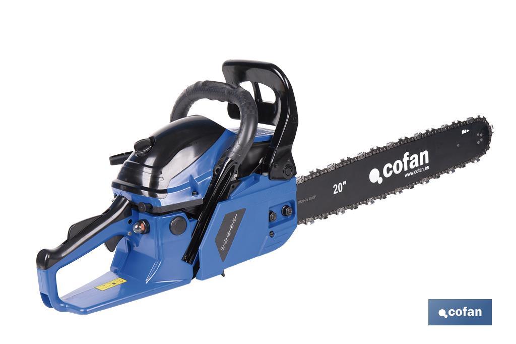 MOTOSIERRA MODELO MANITOBA 53 CC CADENA 3/8 ESPADA 20