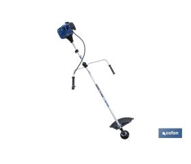 Desbrozadora de gasolina | Motor 2 tiempos | 51,7 cc | Motor eficiente | Incluye manillar plegable y arnés doble