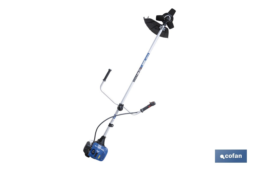 DESBROZADORA MODELO KENTUKY 52 CC DOBLE MANILLAR TUBO Ø28 MM