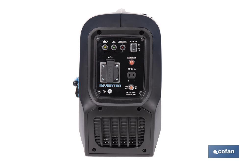 GENERADOR INVERTER MODELO HOUSTON 79 CC 2,4 Kw 1 SALIDA AC 1 DC