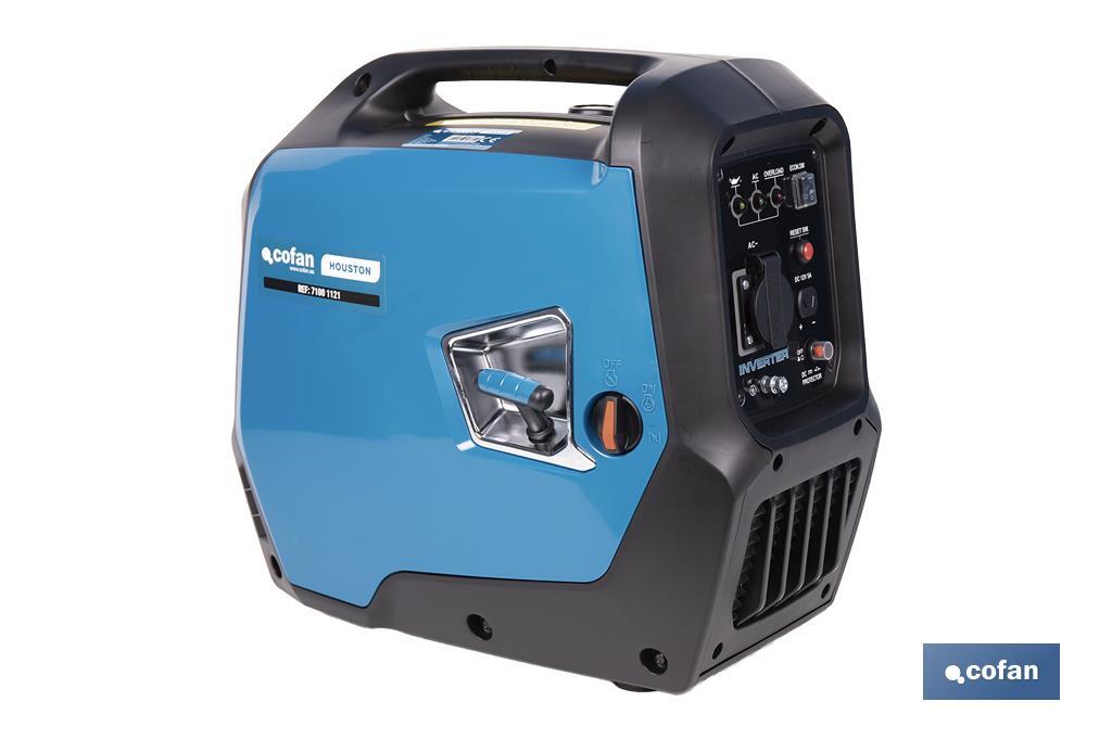 GENERADOR INVERTER MODELO HOUSTON 79 CC 2,4 Kw 1 SALIDA AC 1 DC