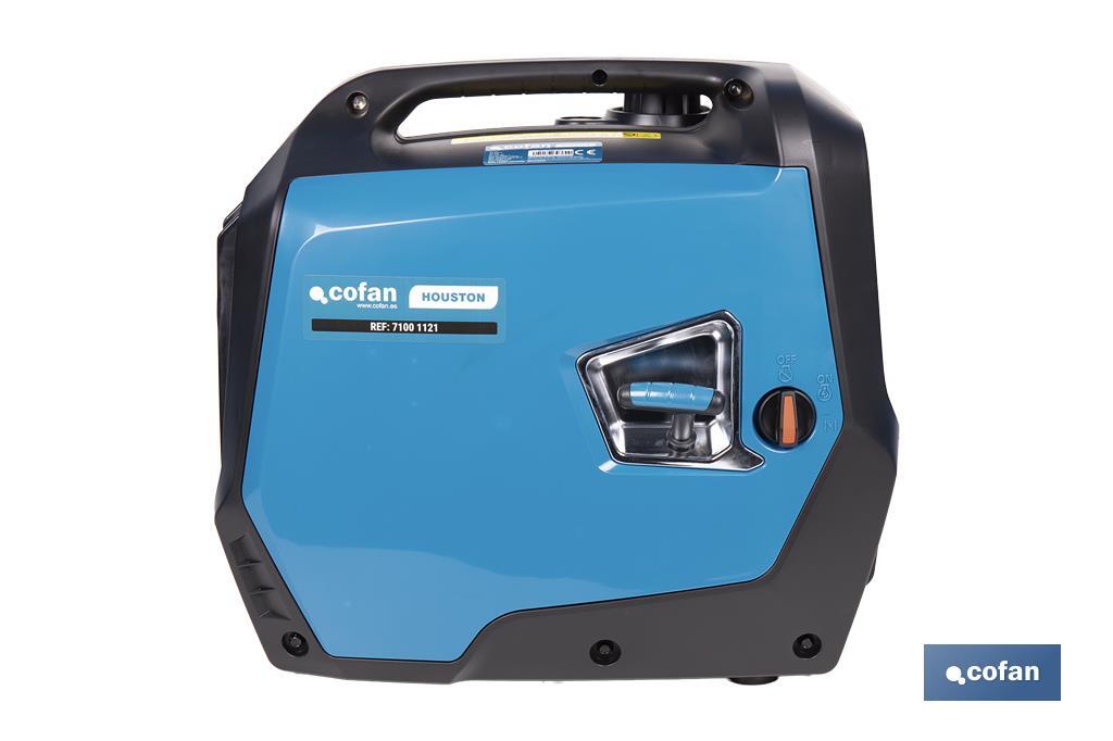 GENERADOR INVERTER MODELO HOUSTON 79 CC 2,4 Kw 1 SALIDA AC 1 DC