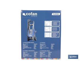 LIMPIADORA ALTA PRESIÓN MODELO FLORIDA 1,6 Kw 5 M MANGUERA