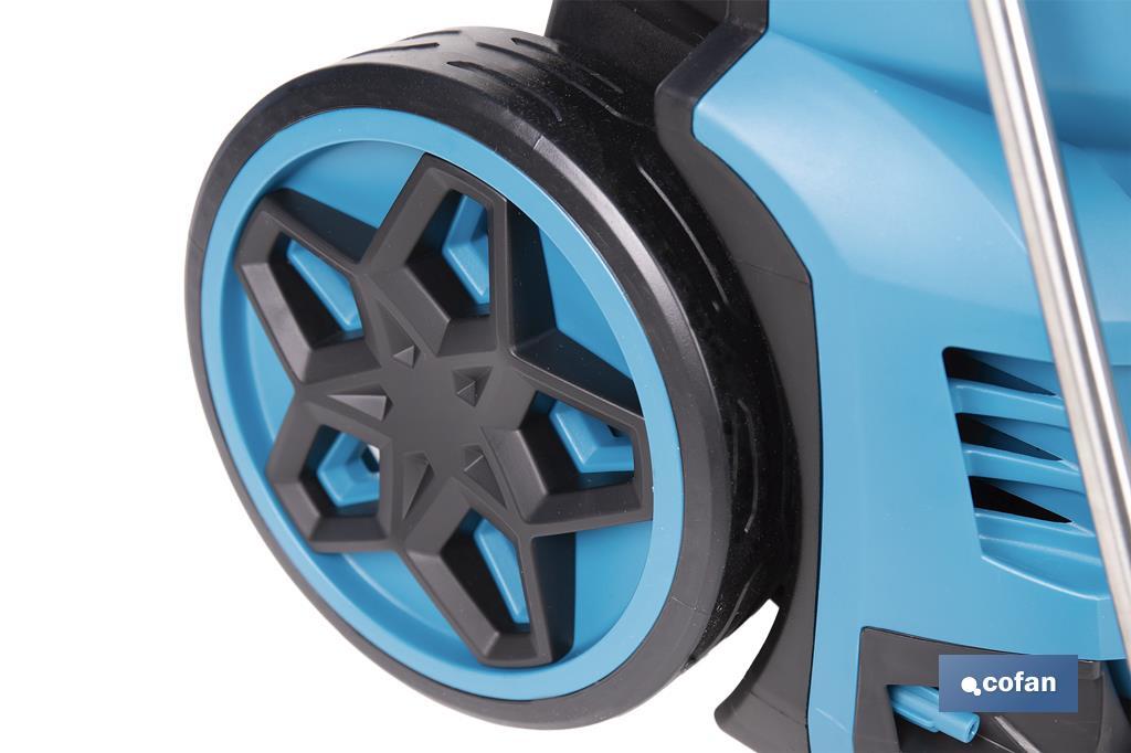 LIMPIADORA ALTA PRESIÓN MODELO PENSILVANIA 2,5 Kw 8 M MANGUERA CON DEVANADERA